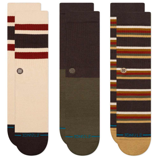 Stance Κάλτσες Mill House Crew Socks 3 pairs